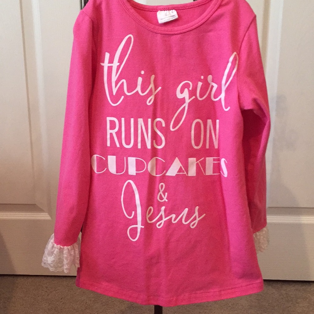 Jesus and cupcakes shirt